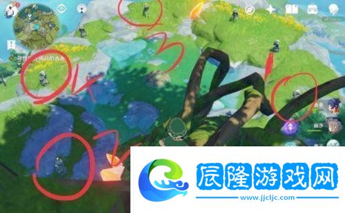 原神無妄坡石像點(diǎn)亮順序是什么