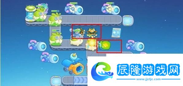 保衛蘿卜4太空穿越第44關攻略